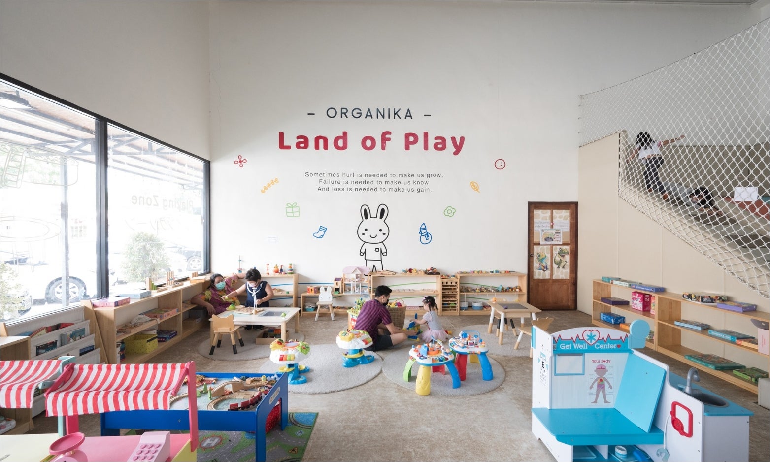 café เด็ก Organika Cafe and Play